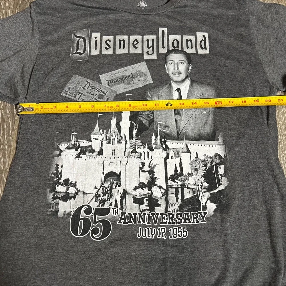 Disneyland 65th Anniversary Annual Passholder Walt Disney T-Shirt Mens XL Rare - Picture 6 of 9